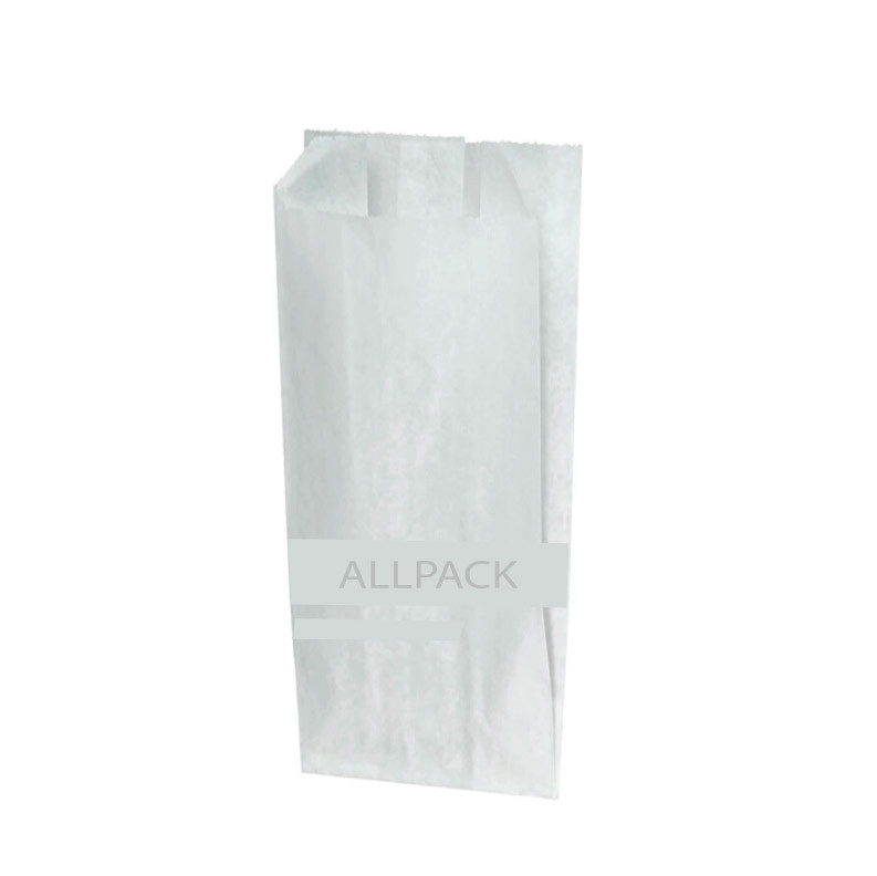 Паперовий пакет білий Саше 160х80х50мм, 1000 шт, 004200015