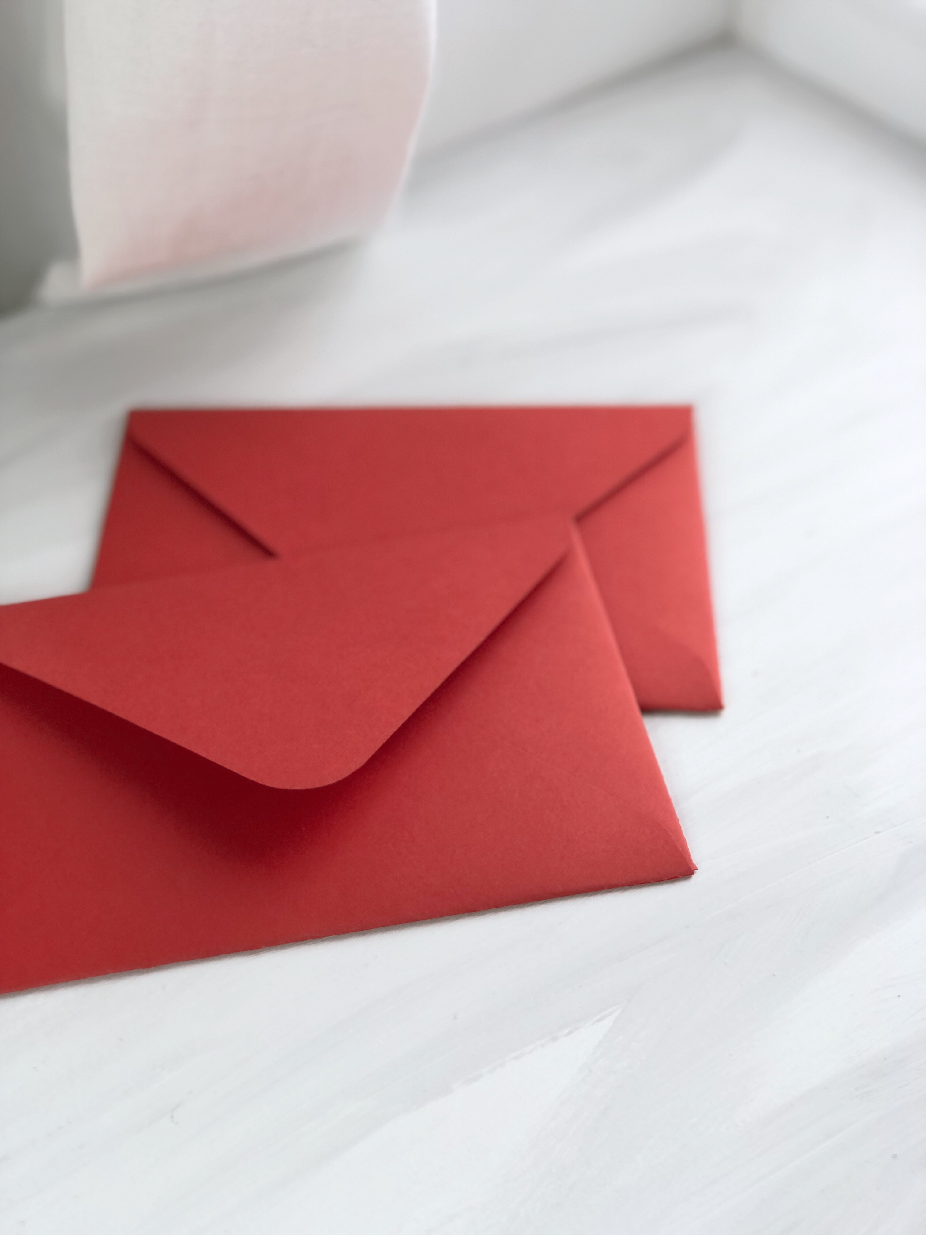 Конверт C6 червоний creative board