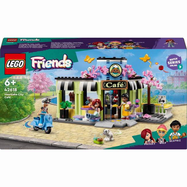 Конструктор LEGO Friends Кав'ярня Хартлейк-Сіті (42618)