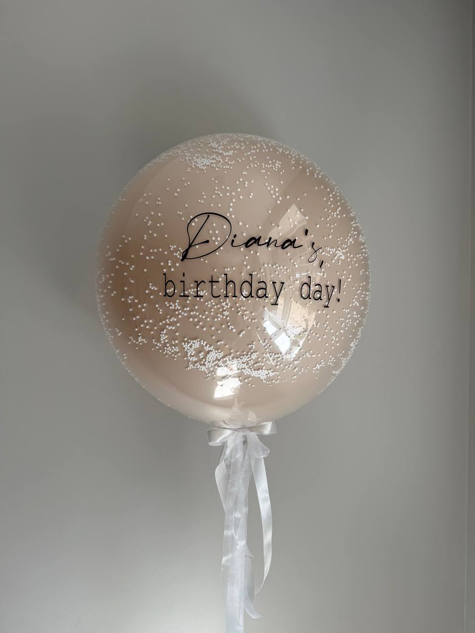 Скляна куля гігінт з пінопластом