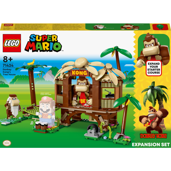 Конструктор LEGO Super Mario Будинок на дереві Донкі Конґ. Додатковий набір (71424)