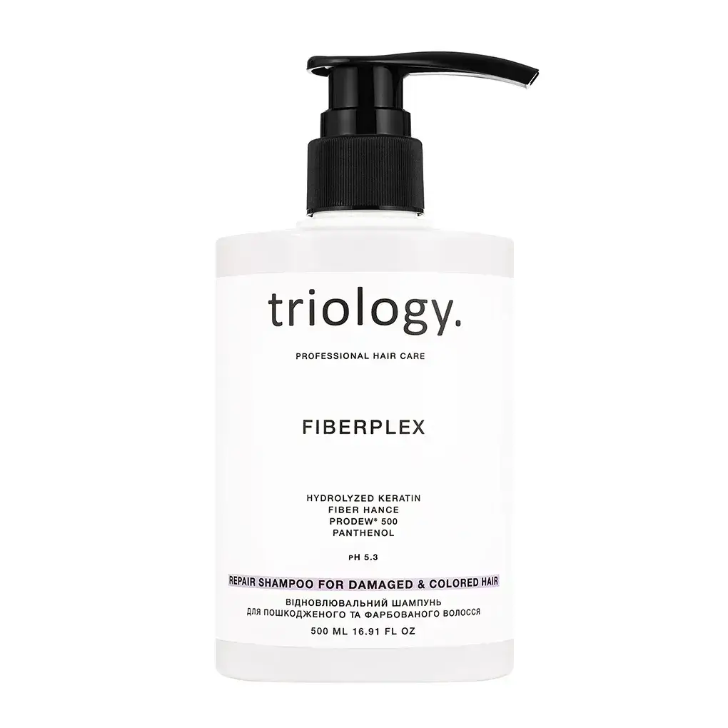 Відновлювальний шампунь Triology для пошкодженого та фарбованого волосся FIBERPLEX