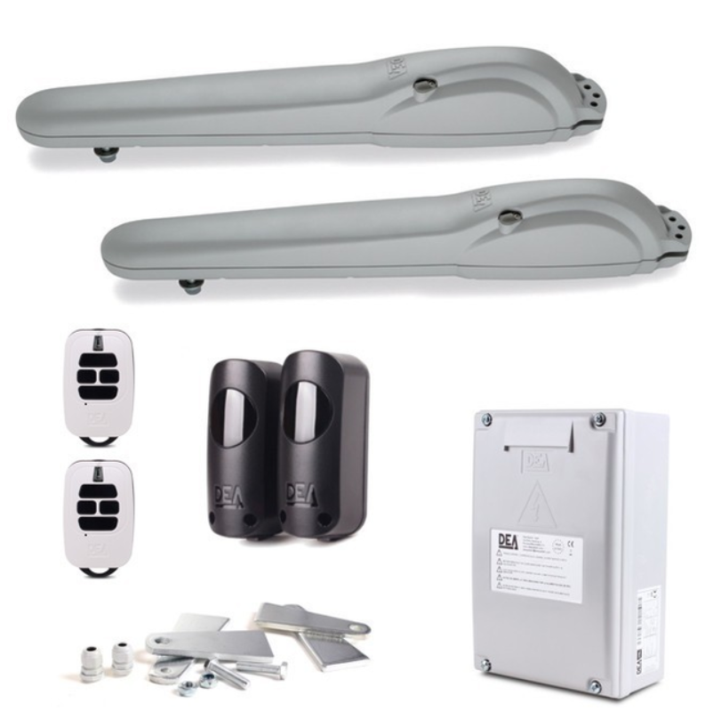 Автоматика для розпашних воріт KIT MAC/24NET/E  до 200кг стулка до 2м
