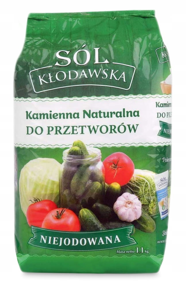 Сіль камʼяна Klodawska (Польща) 1.1 кг