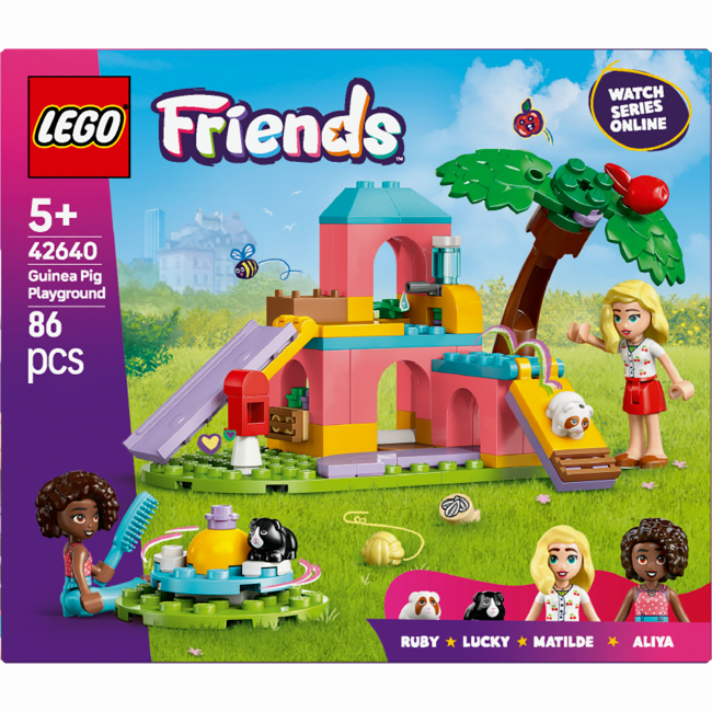 Конструктор LEGO Friends Ігровий майданчик для морських свинок (42640)