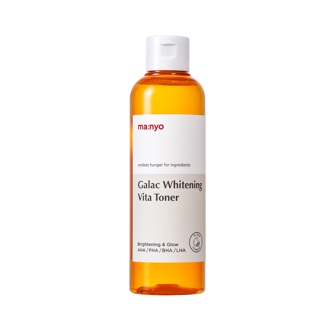Тонер освітлювальний з галактомісісом і вітамінами Manyo Galac Whitening Vita Toner 210 ml