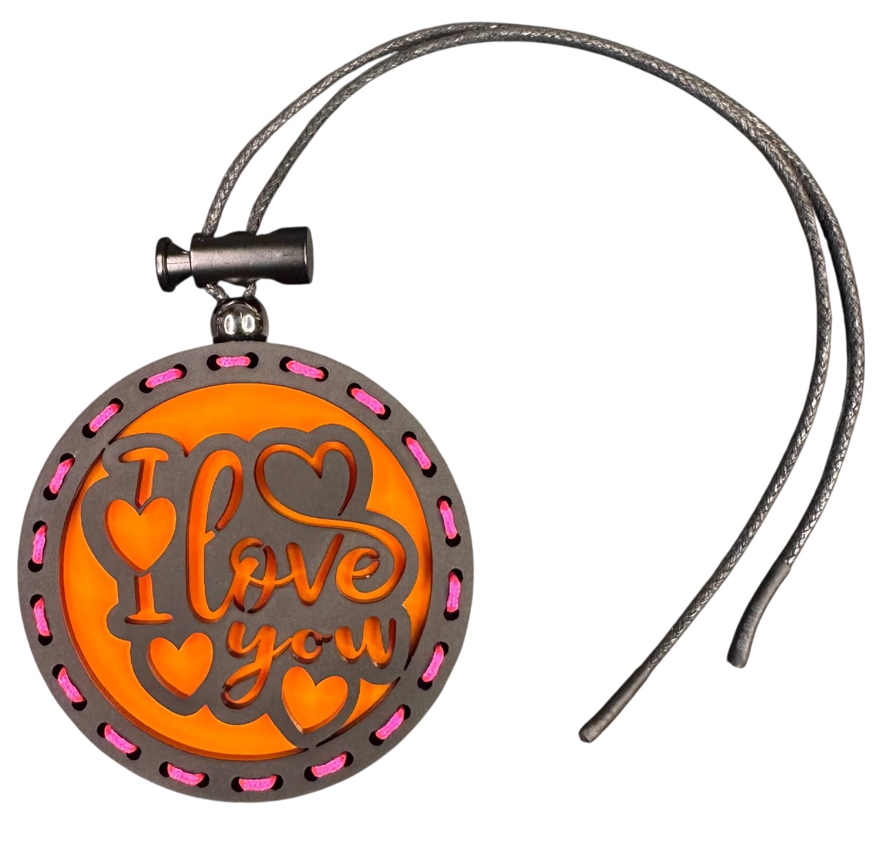 Подвеска в автомобиль – «I Love You»❤️