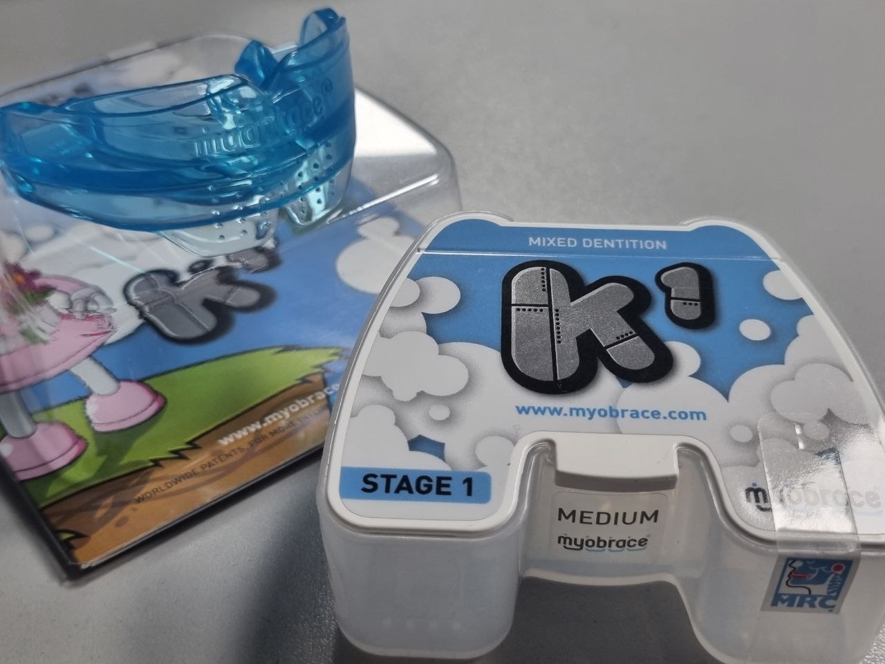 Трейнер Myobrace К1 (6-10 років) для дітей MEDIUM size