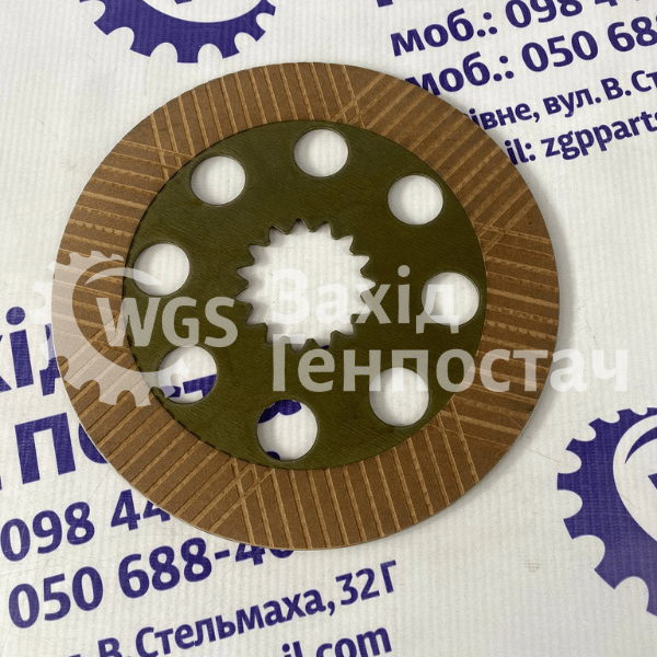 Диск дифрикційний гальмівний 458/20353 [Interpart]