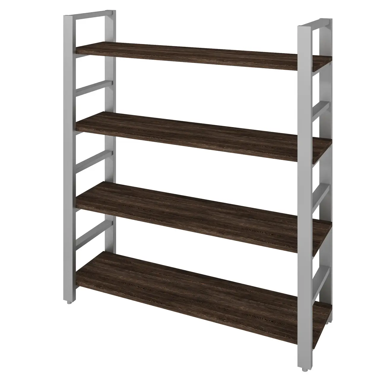 Стелаж металевий 4 полиці МM 3B, стелаж з полицями 1120/348/1265 мм., стелаж Лофт