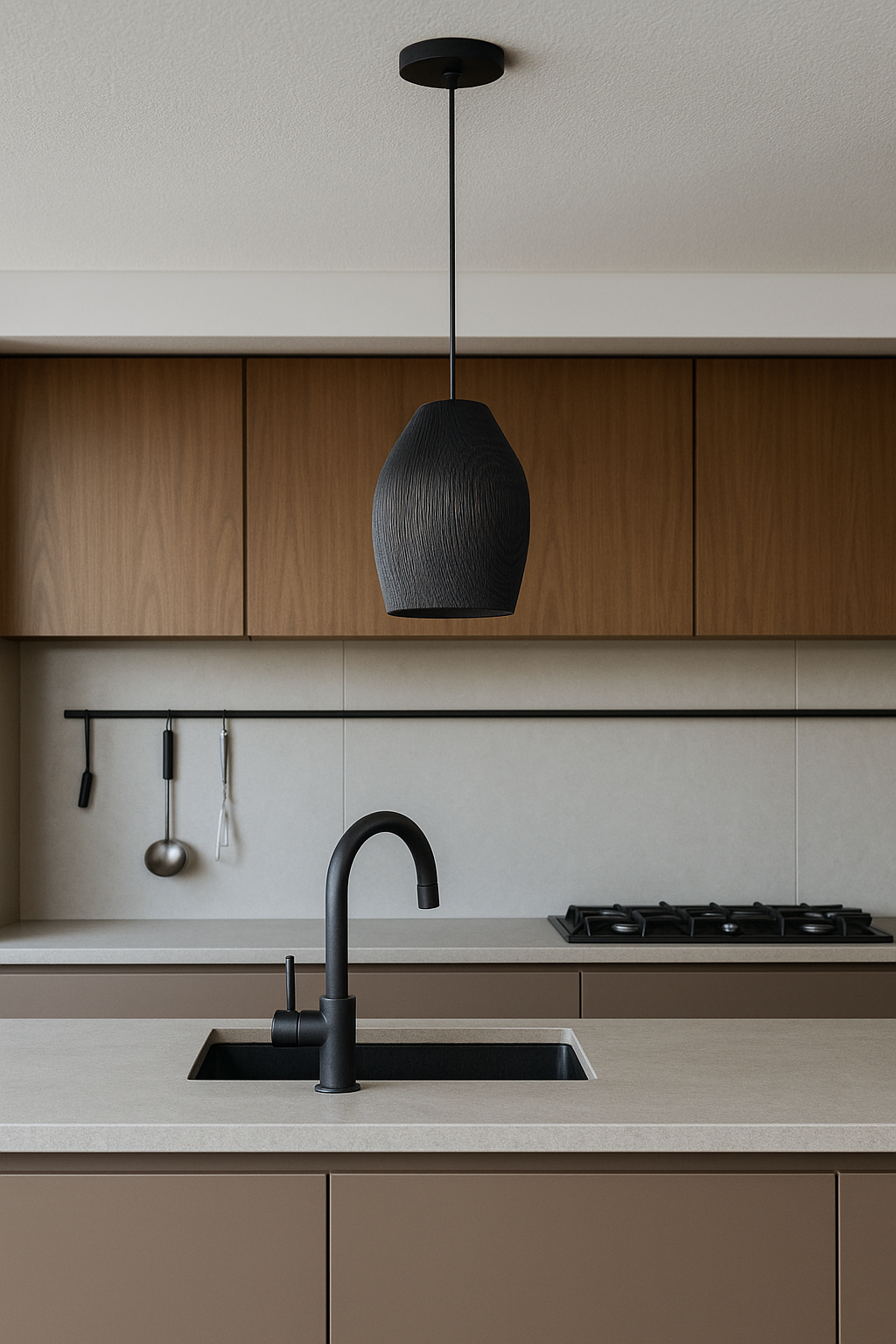 Підвісна люстра з ясена