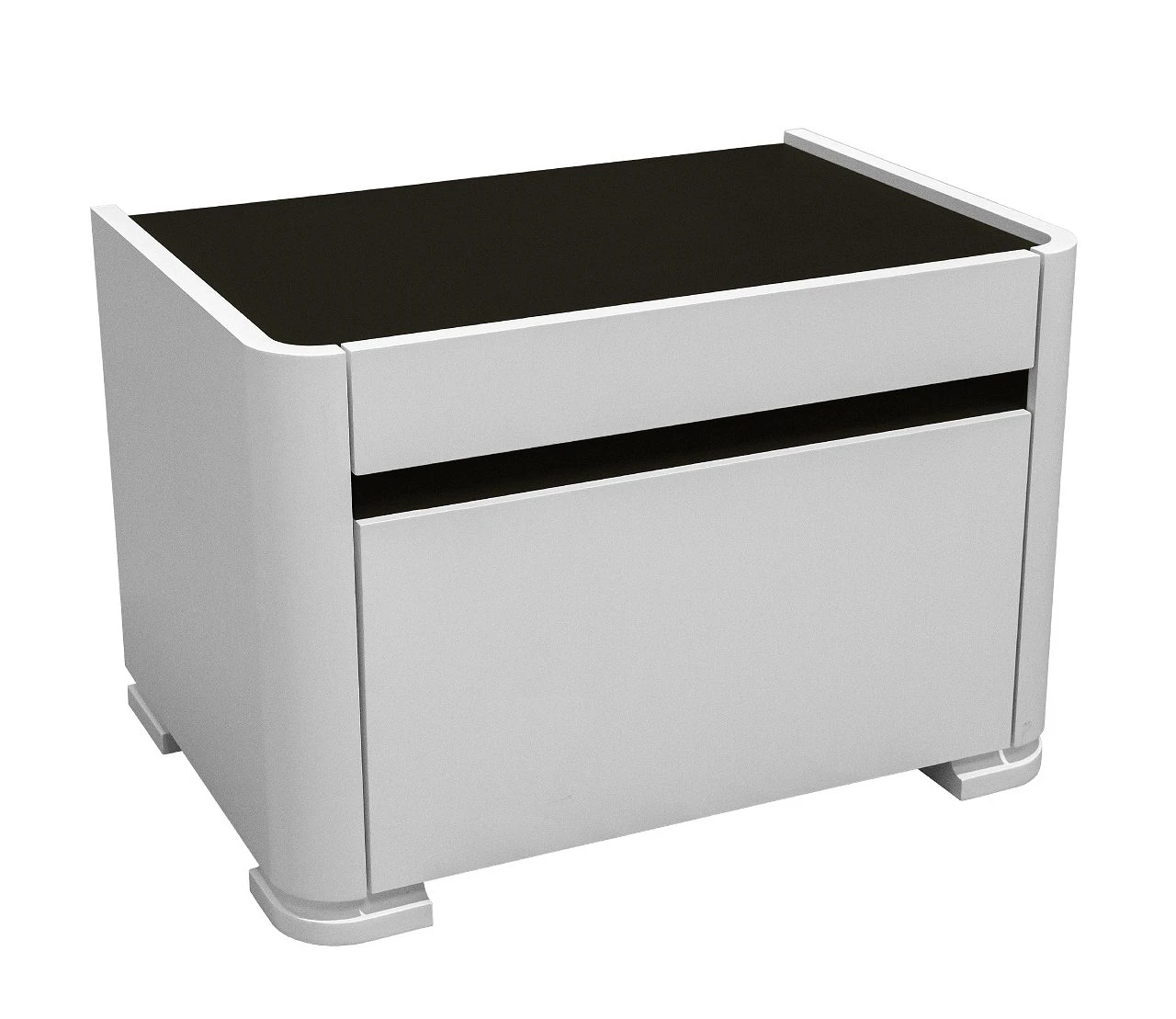 Тумба Avangard підлогова 60×40×41 см, ДСП KRONOSPAN, білий мат