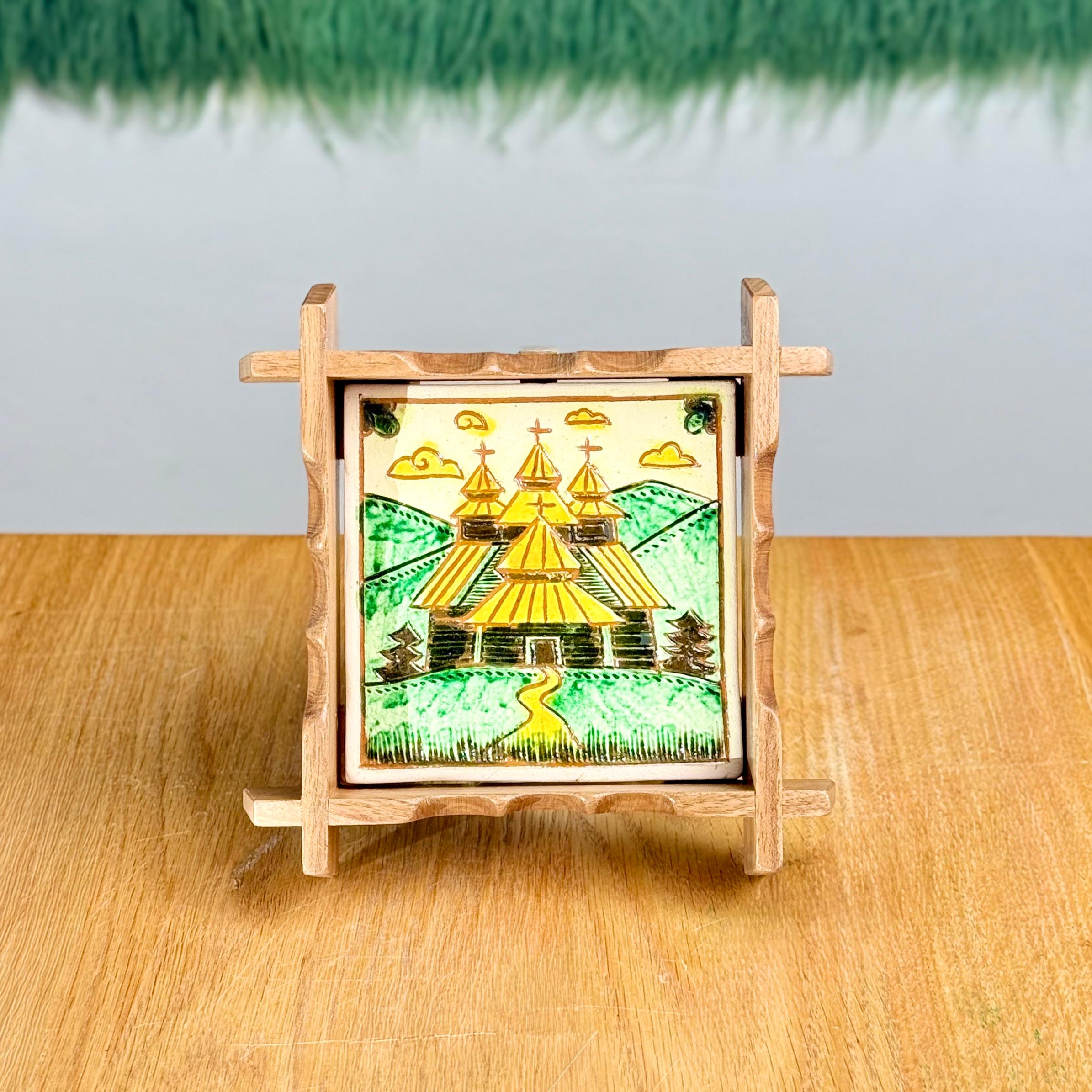 Плиточка у рамці "Храм", 15*15 см