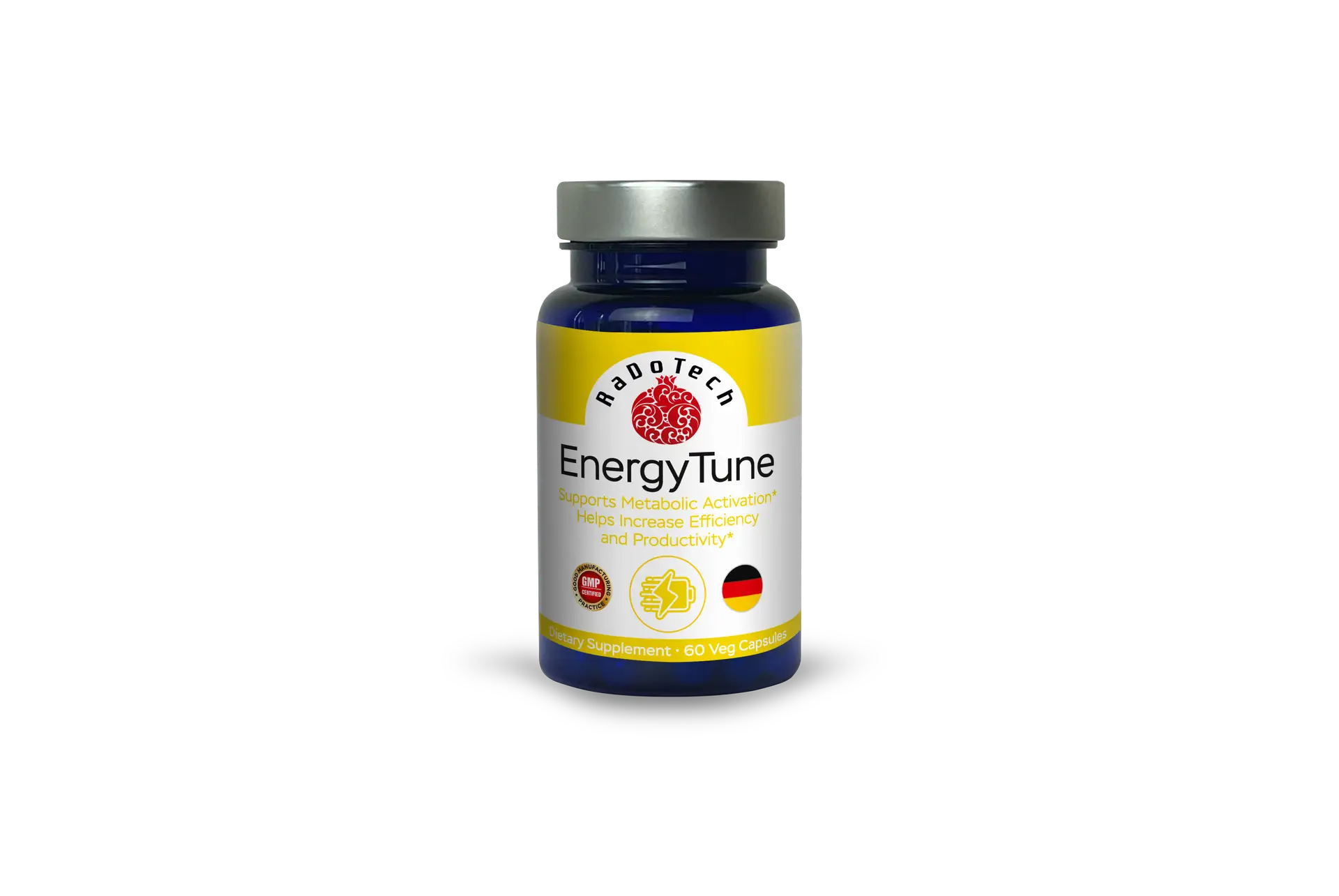 Формула EnergyTune підвищує рівень енергії та витривалість організму.