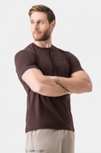 Футболка AVECS - 30492/42 - Коричнева