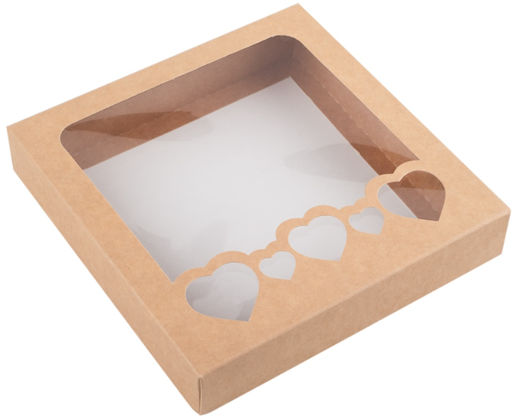 Коробка для пряників 15×15×3 см