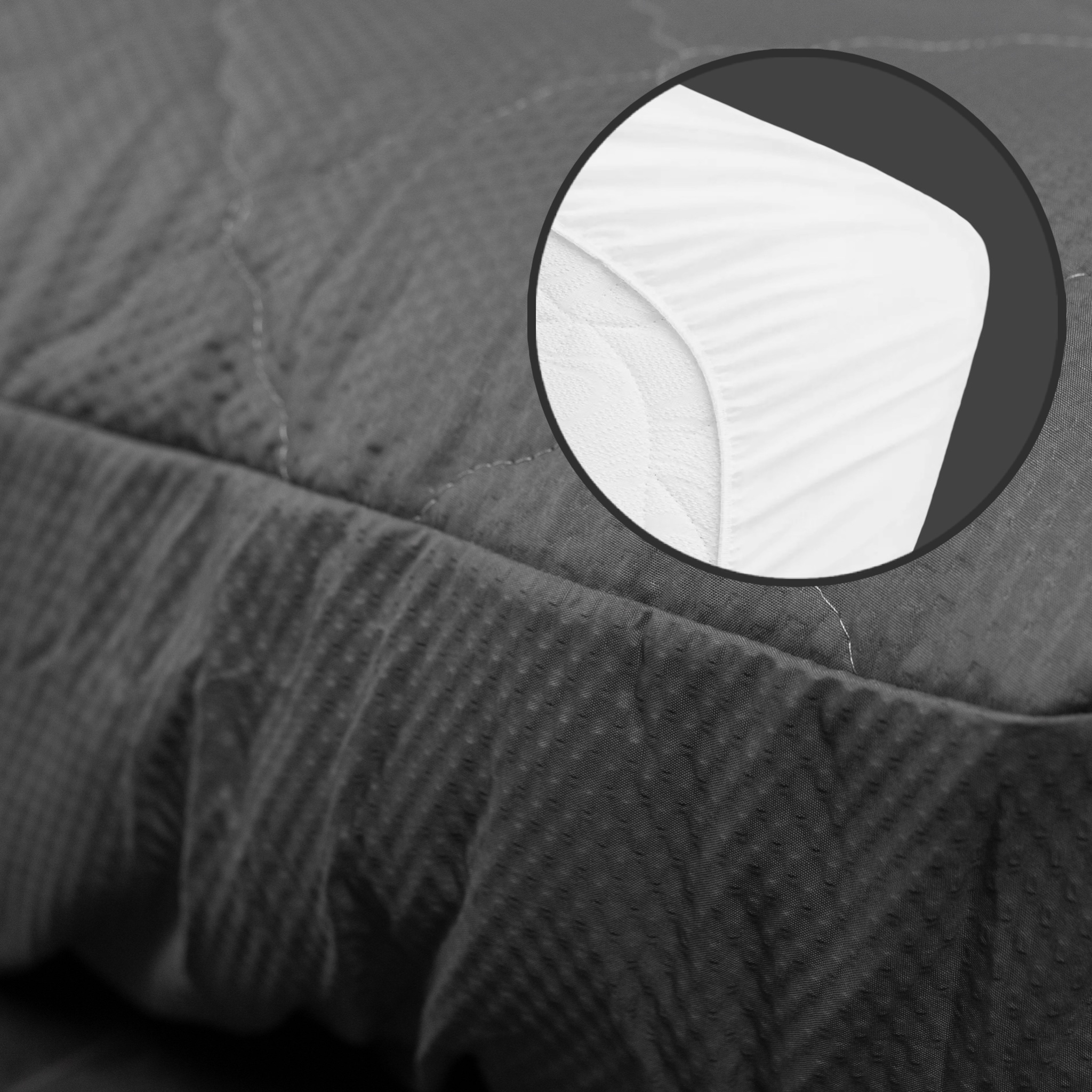 Захисний м'який наматрацник Чохол