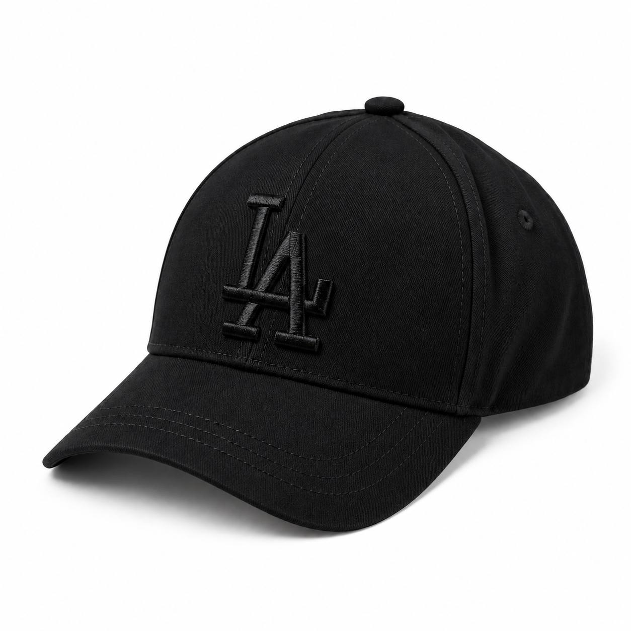 Кепка Бейсболка 47 brand Los Angeles Dodgers - LA - Чорна Копія