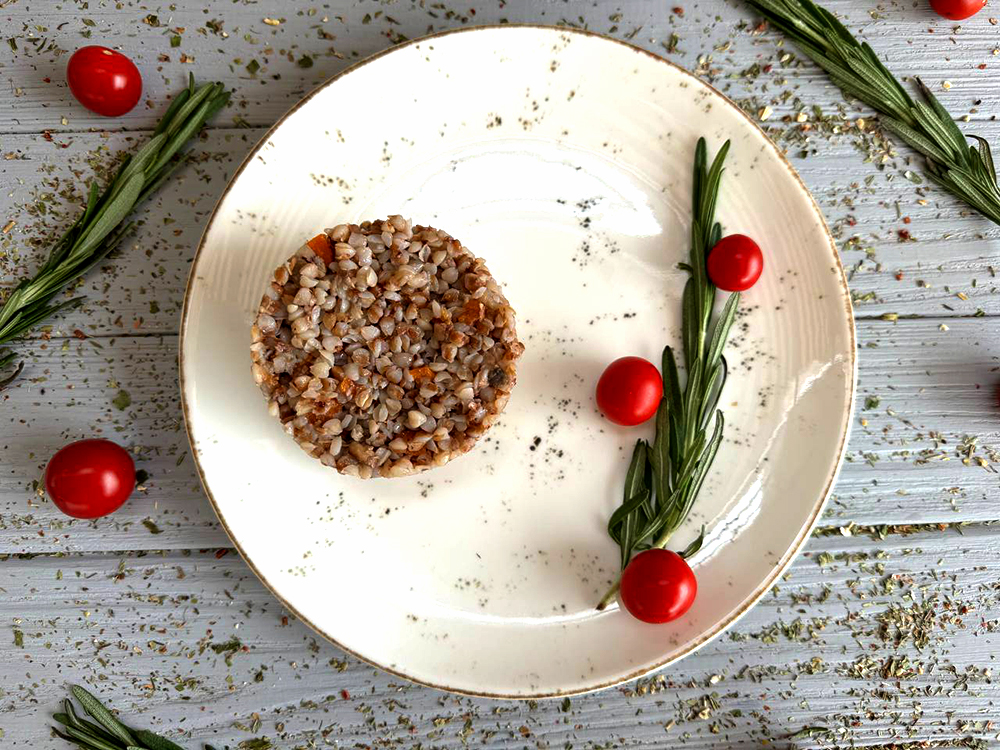 Каша гречана з овочами