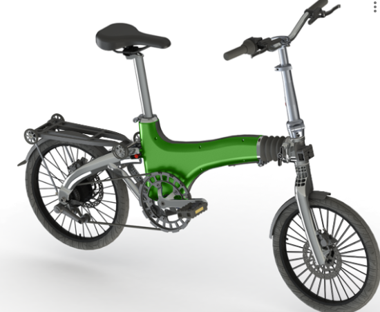 SHARVAN Country 7 speed, - Зелений з захистом від бруду і багажником