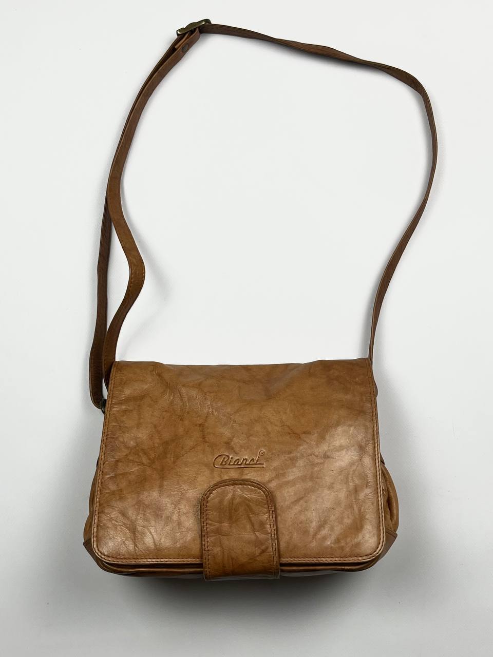 СУМКА КОРИЧНЕВА ШКІРЯНА