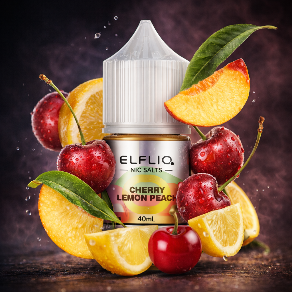Eӏf Liq 30ml Cherry Lemon Peach ( Вишня Лимон Персик )
