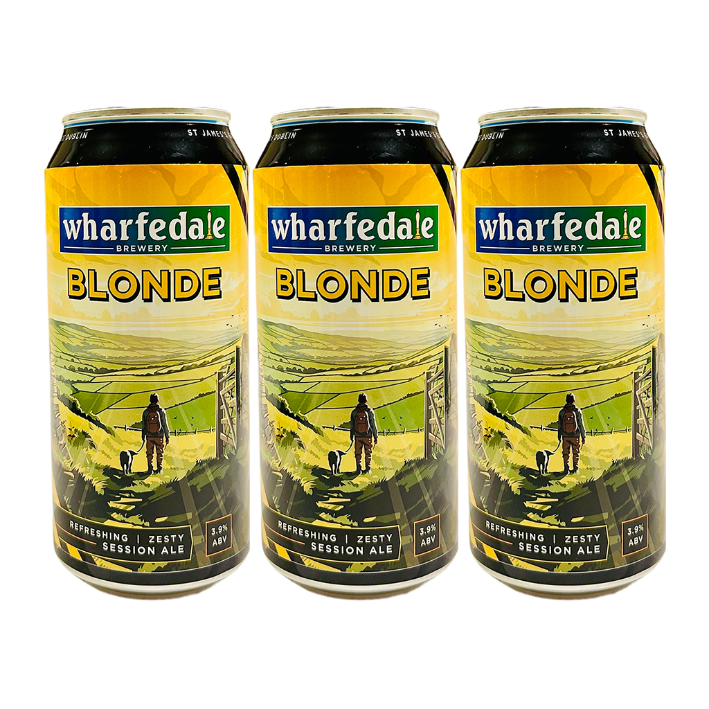 Canned Beer: Wharfedale Blonde (440ml x 12) - COMING SOON