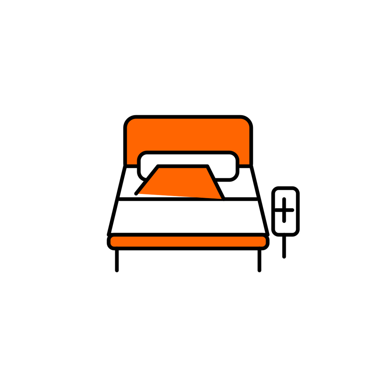 Elektrisch eenpersoonsbed