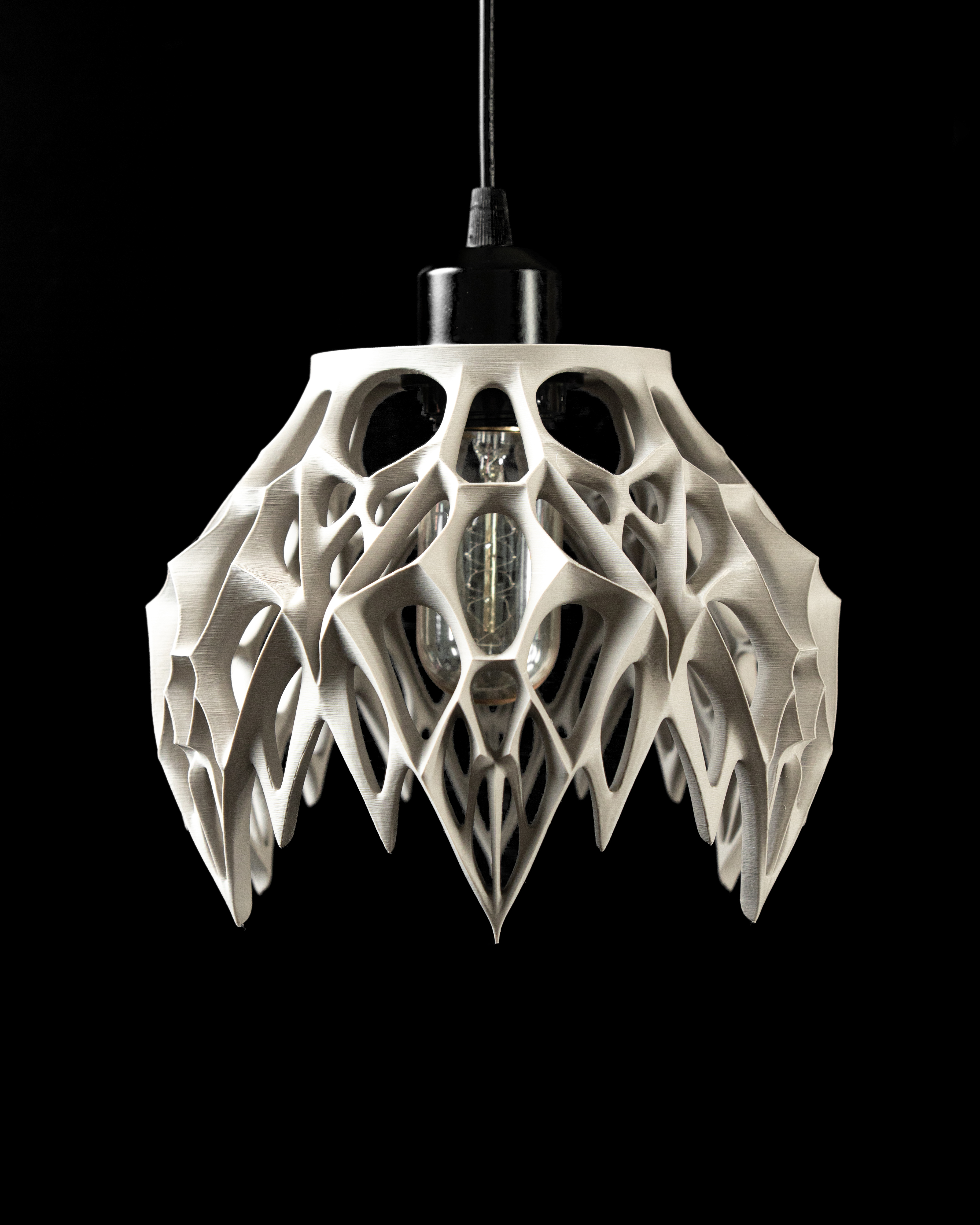 Vessel Pendant Lamp – Modern 3D Printed Pendant Lamp