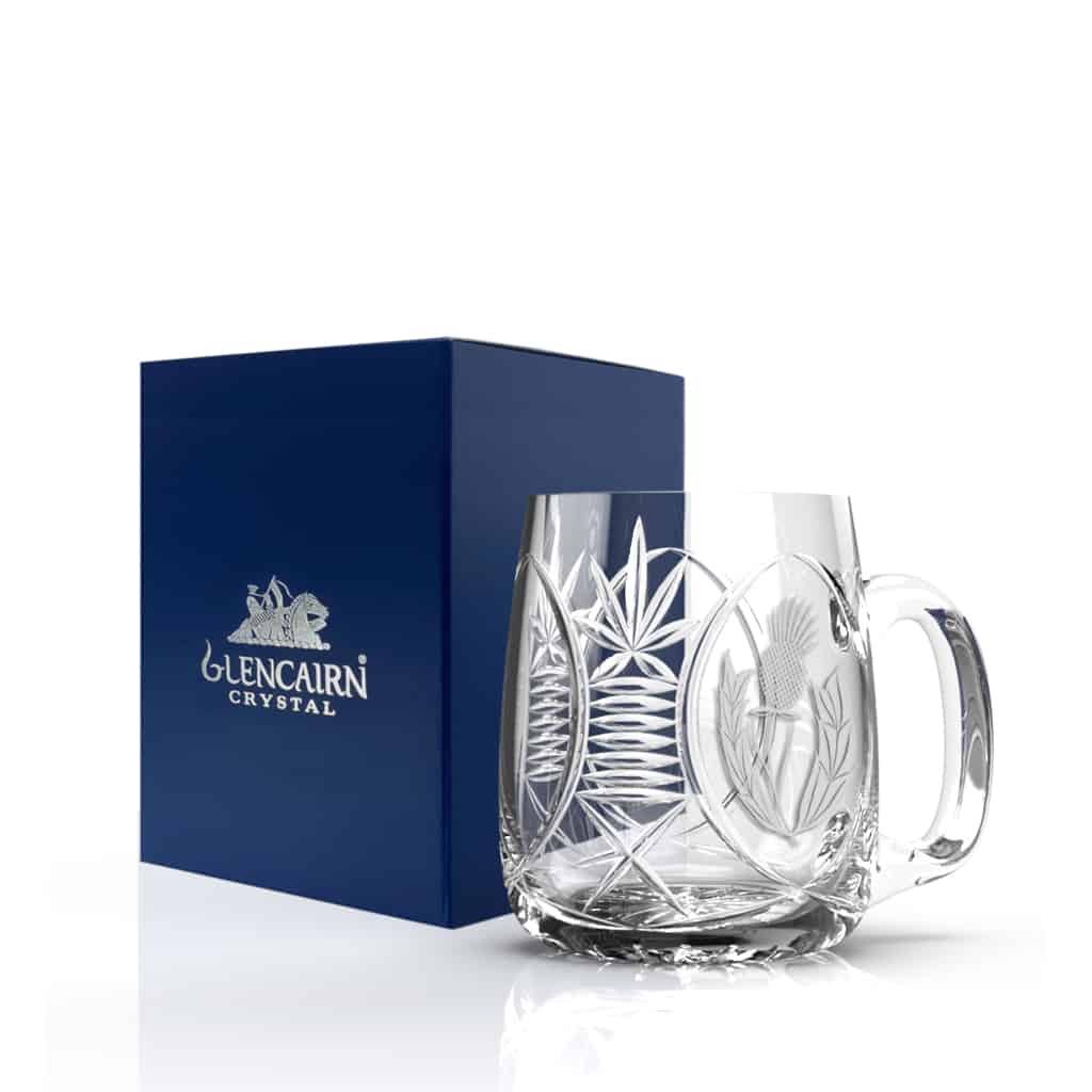 Кухоль для пива Glencairn Bothwell Half-Pint Thistle Beer Tankard