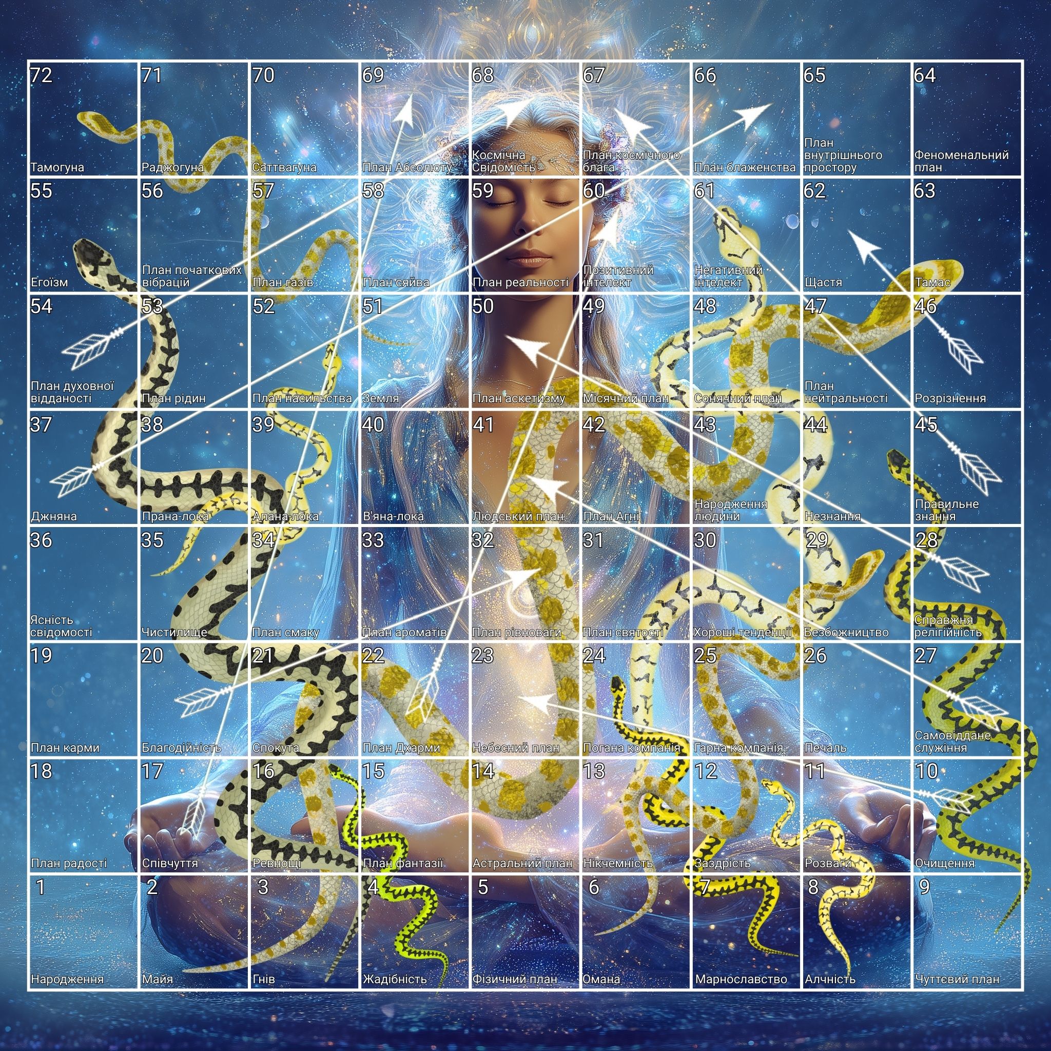 Поле для гри Ліла укр 70х70 Габардин 