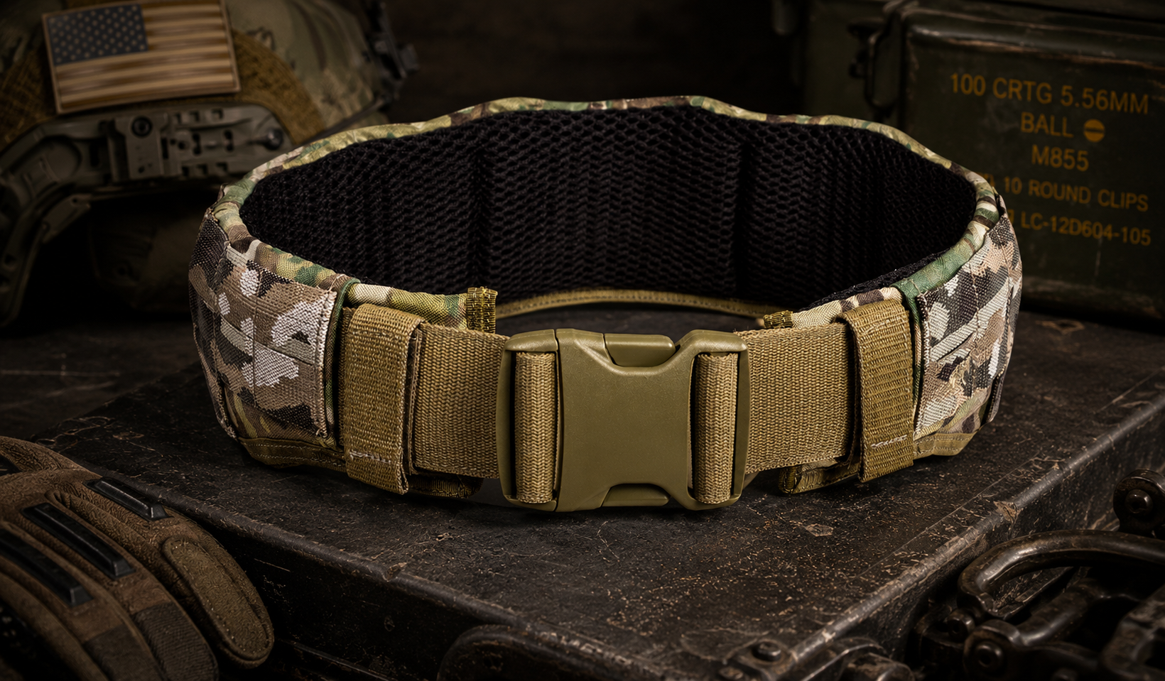Оригінальний тактичний варбелт "Tasmanian Tiger Warrior Belt MK. IV Multicam" від німецького преміум бренду "Tasmanian Tiger".
