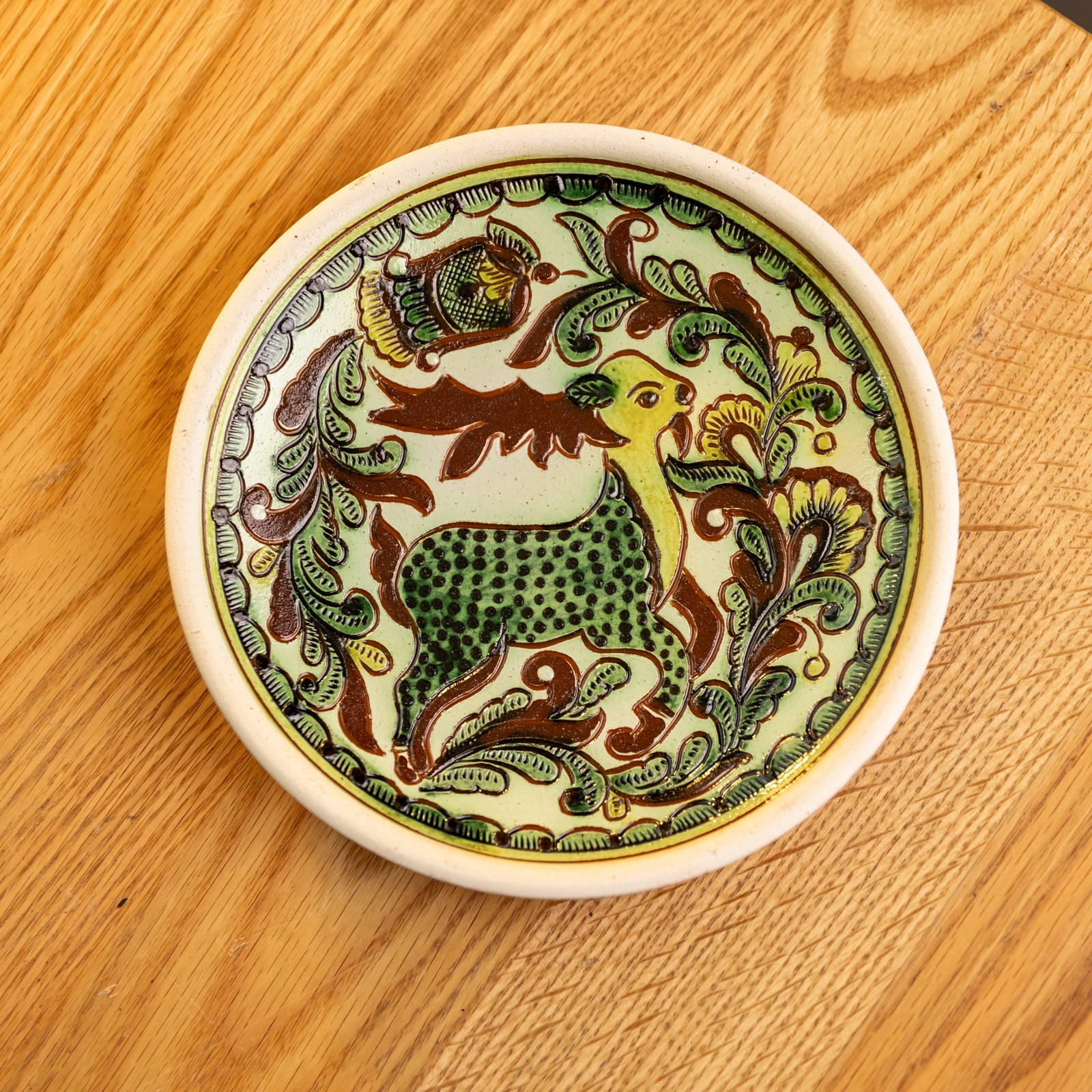 Таріль на стіну "Косівська кераміка", 19 см