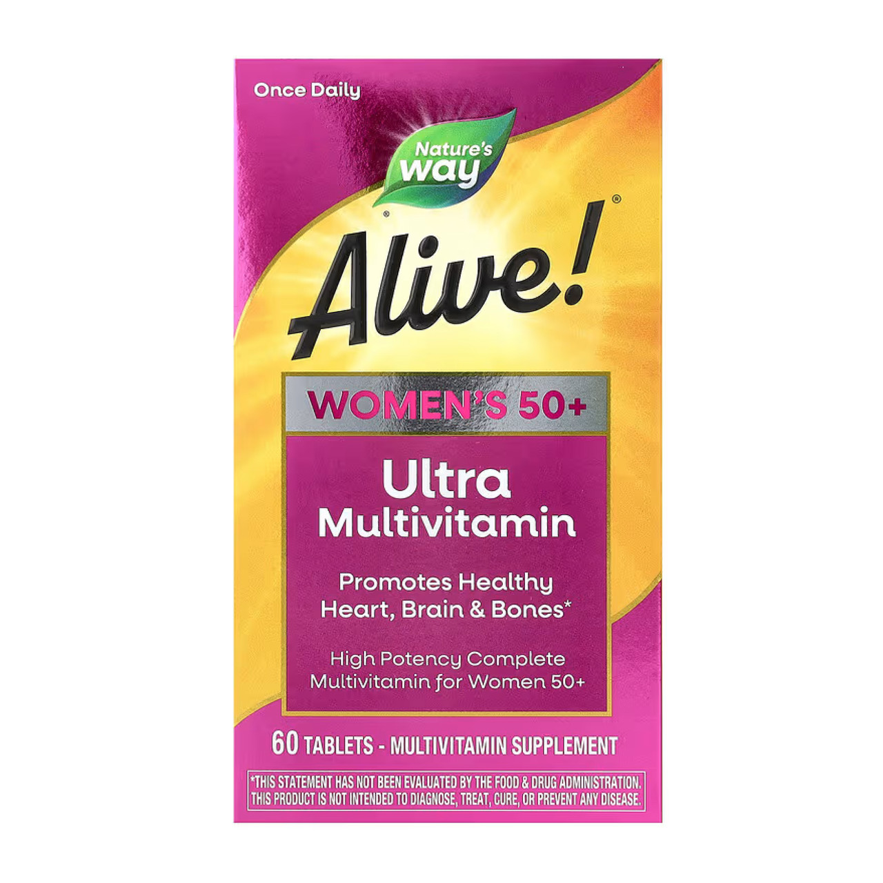 Мультивітаміни для жінок 50+, Once Daily Women 50+ Ultra - 60 tabs