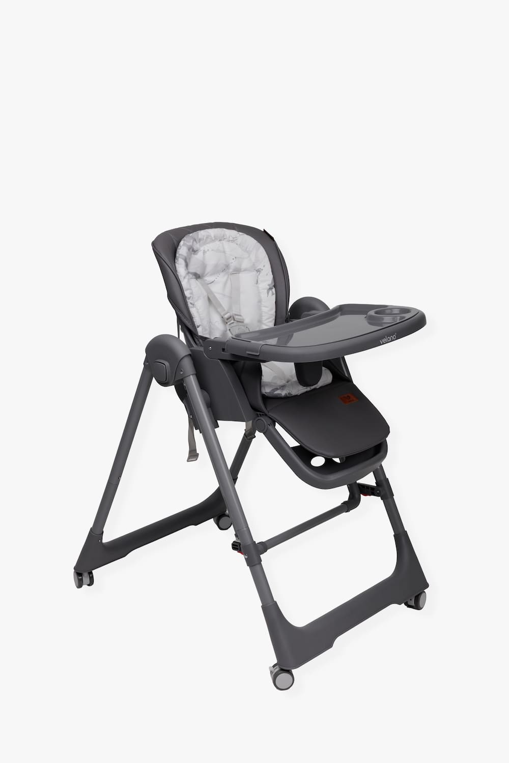Стілець для годування дитини VELANO Nomi 2 в 1 (Чорний)