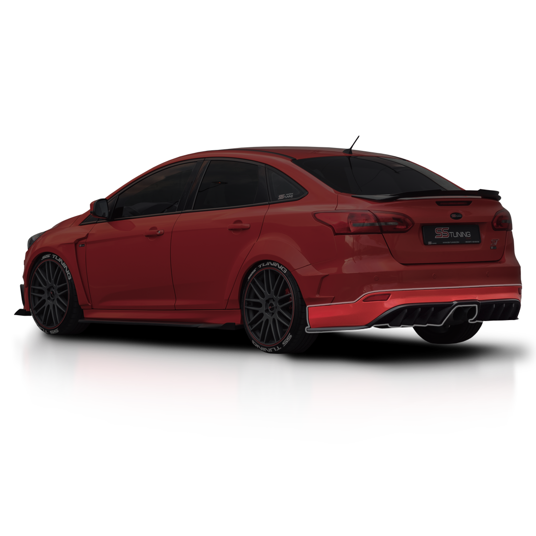 Ford Focus ST Sedan Rear Diffuser