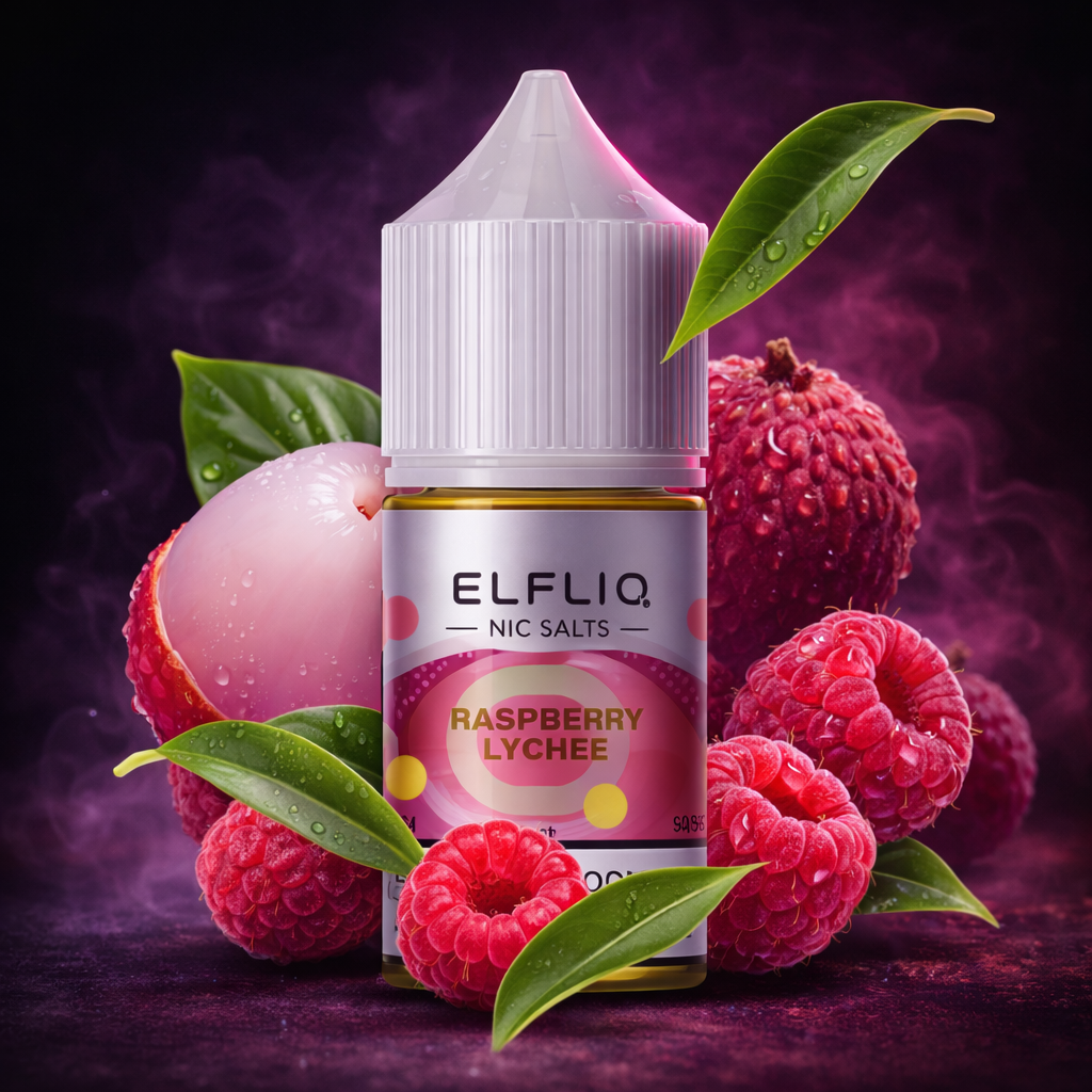 Eӏf Liq 30ml Raspberry Lychee ( Малина Лічі )