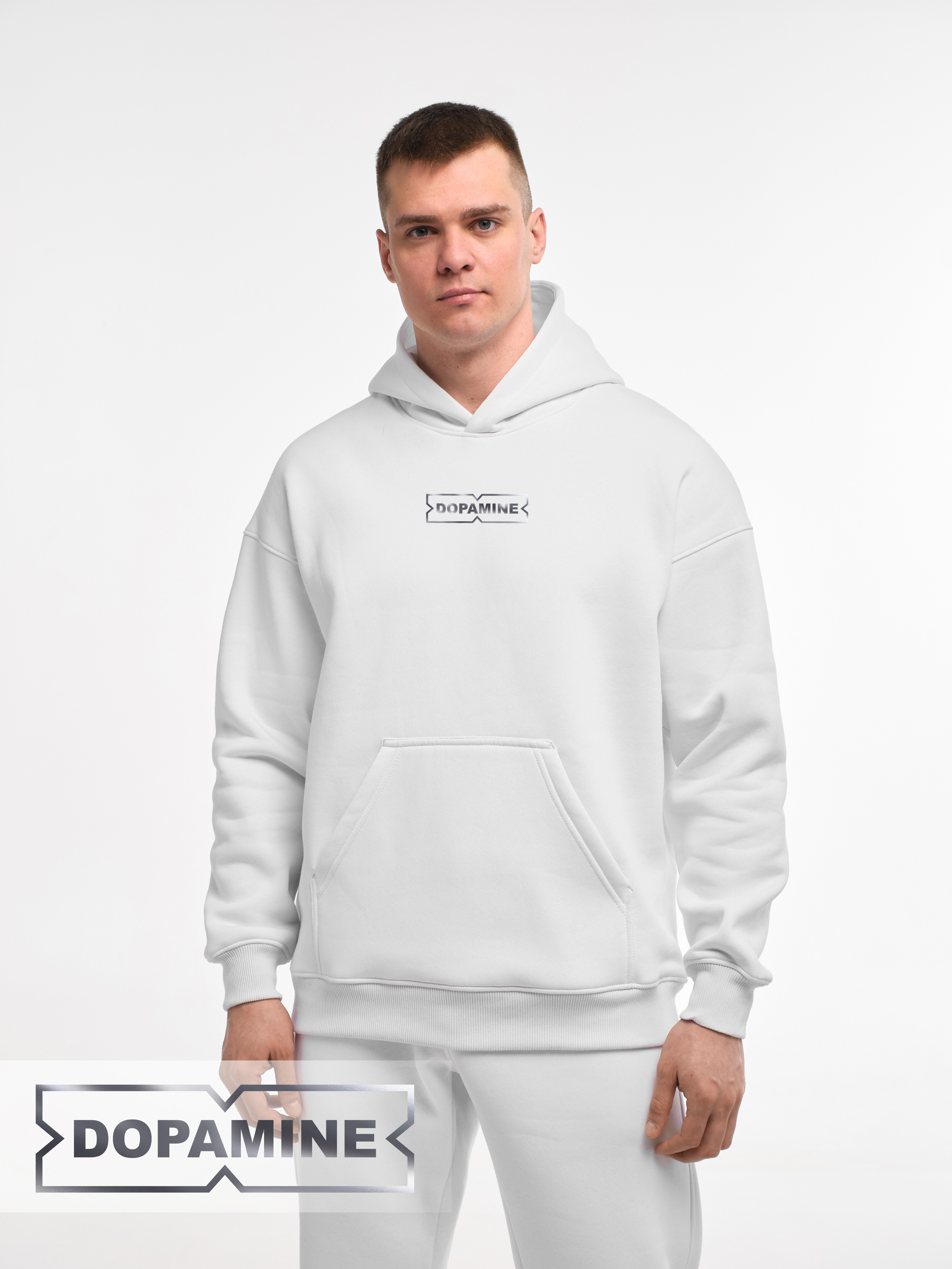 HOODIE "DOPAMINE" | POKET | WHITE EMOTION | XH1