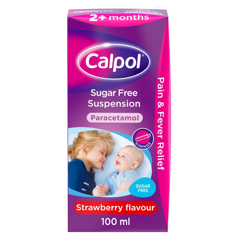 Calpol Infant Suspension — знеболювальне та жарознижувальне для немовлят