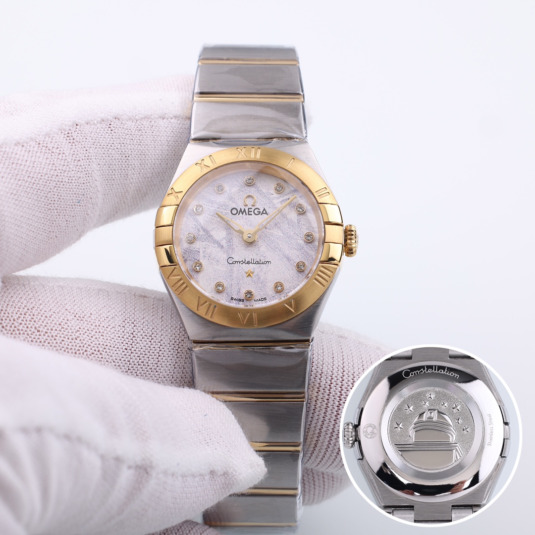 Omega women 123.10.24.60.57.003 Constellation Quartz 24mm