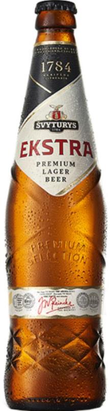 🇱🇹 "SVYTURYS" Пиво EXTRA PREMIUM LAGER, 0,5 л.