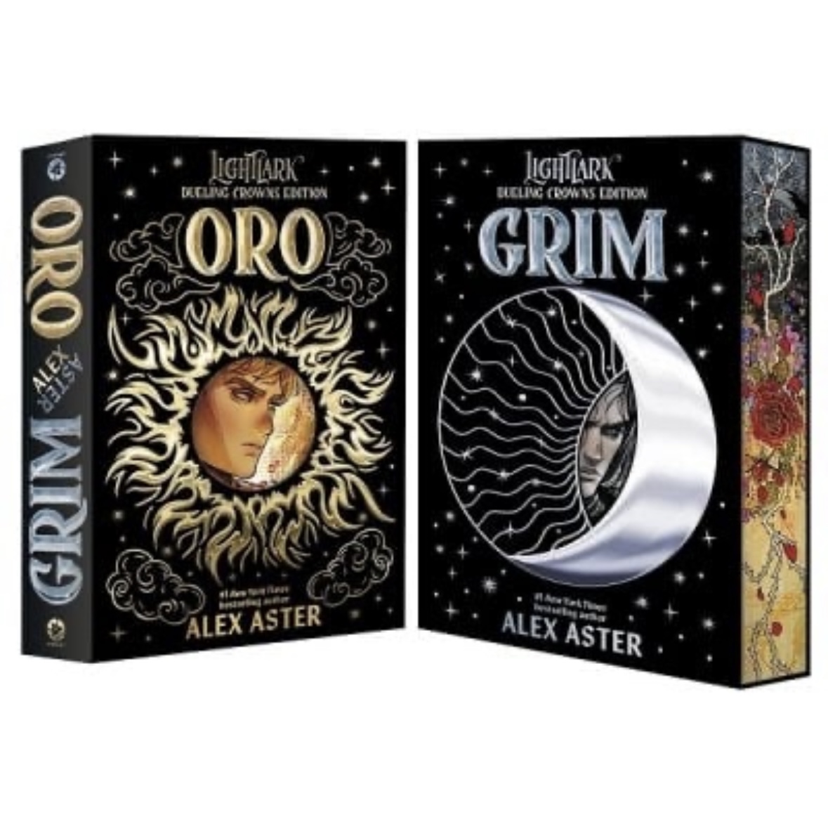 Grim and Oro: Dueling Crowns Edition (A Lightlark Saga Deluxe Companion Book)  Alex Aster