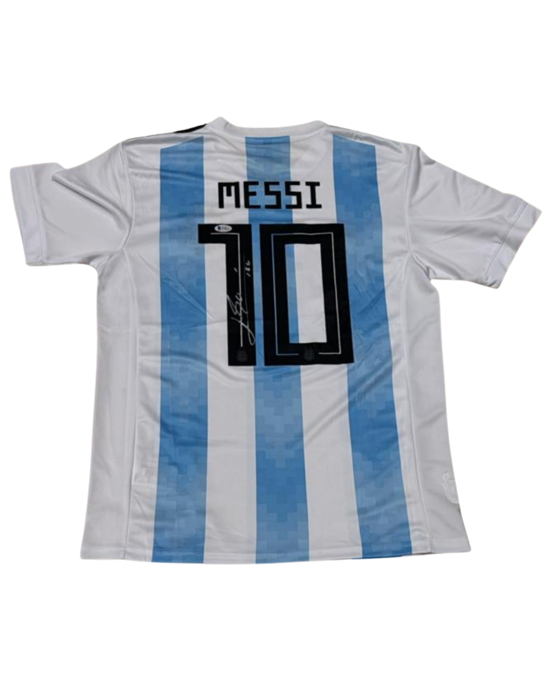 JERSEY MESSI CERTIFICADO BECKETT