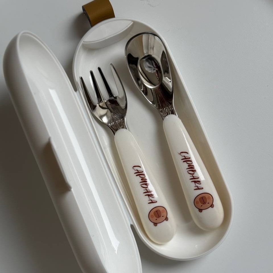 Металеві прибори з кейсом. Від 1.5 -2 років