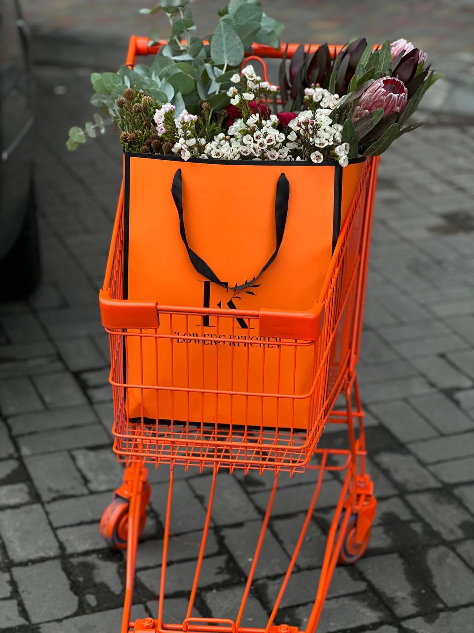 Пакет-переноска для квітів