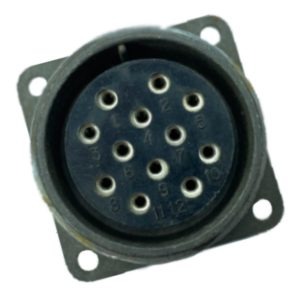 Щитова розетка 1.5 мм, d-32/12pin