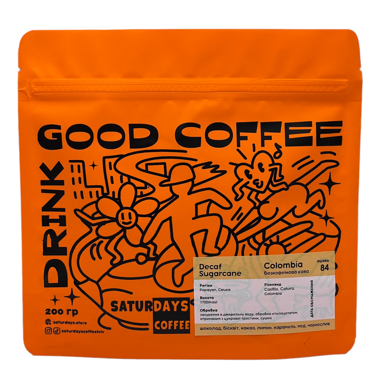 Decaf Sugarcane Colombia