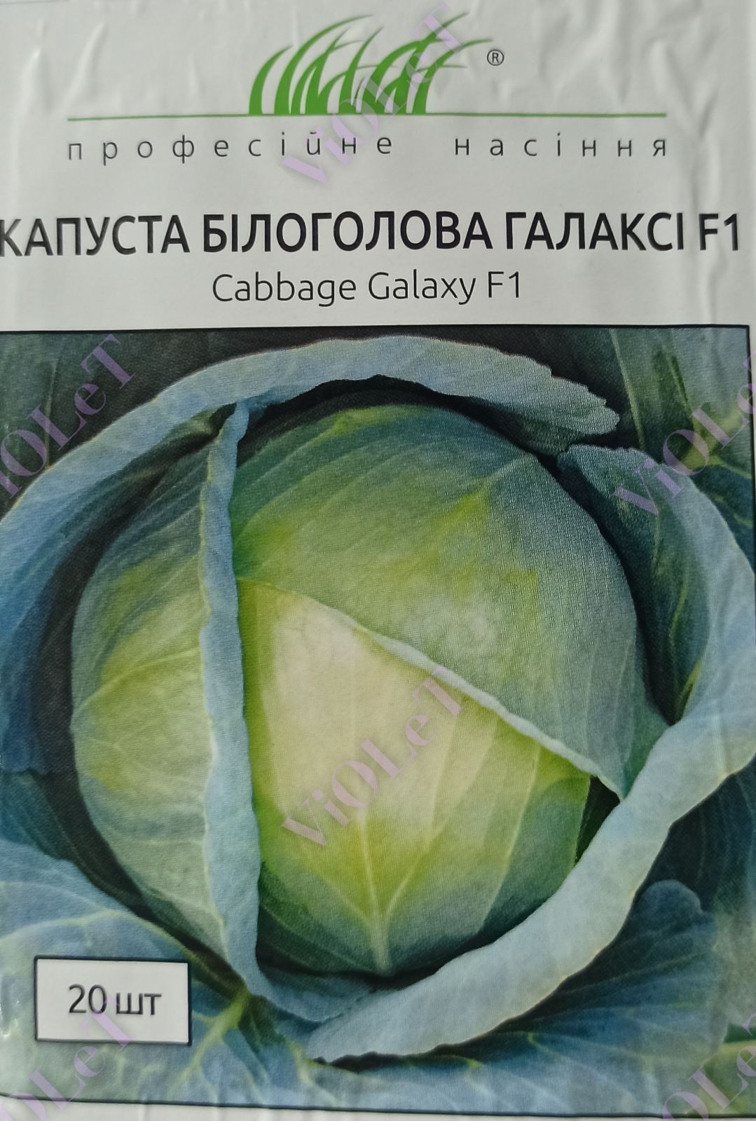 Капуста білоголова Галаксі. F1, 20 шт. Нонг Ву БІО ЛТД