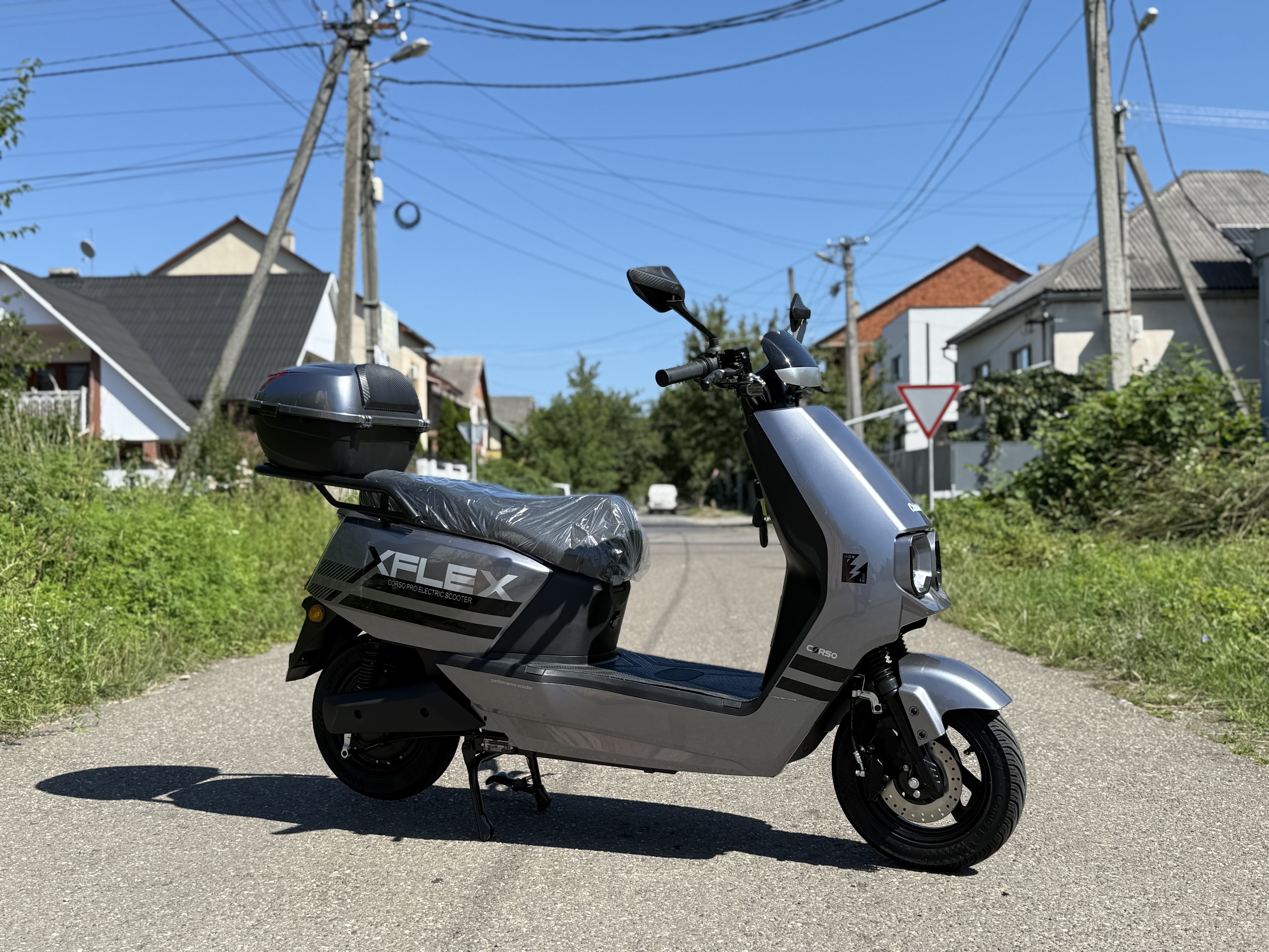 Електричний мопед Corso Flex 1500Ват/35 AH графенові акумулятори 🔋