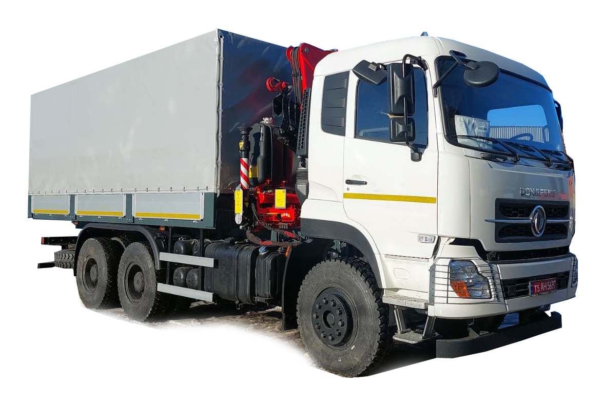 Бортовий автомобіль DONGFENG DFH 3330 з КМУ